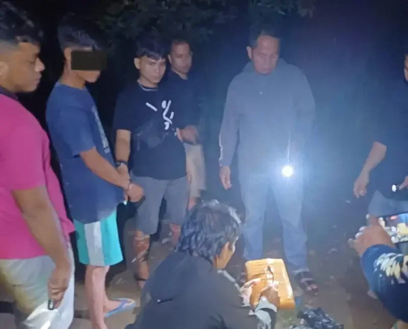 satresnarkoba-polres-pasbar-amankan-1,4-kg-ganja-kering-di-kapa