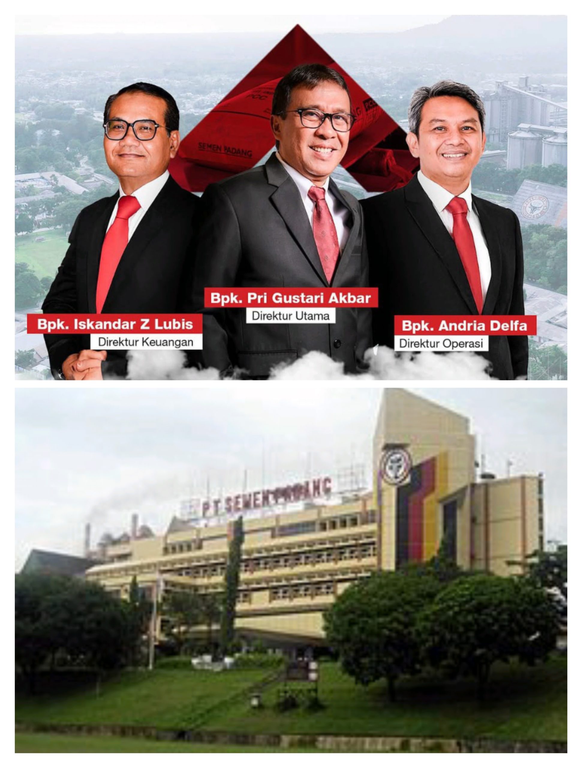 pri-gustari-akbar-gantikan-indrieffouny,-ini-susunan-baru-direksi-pt-semen-padang