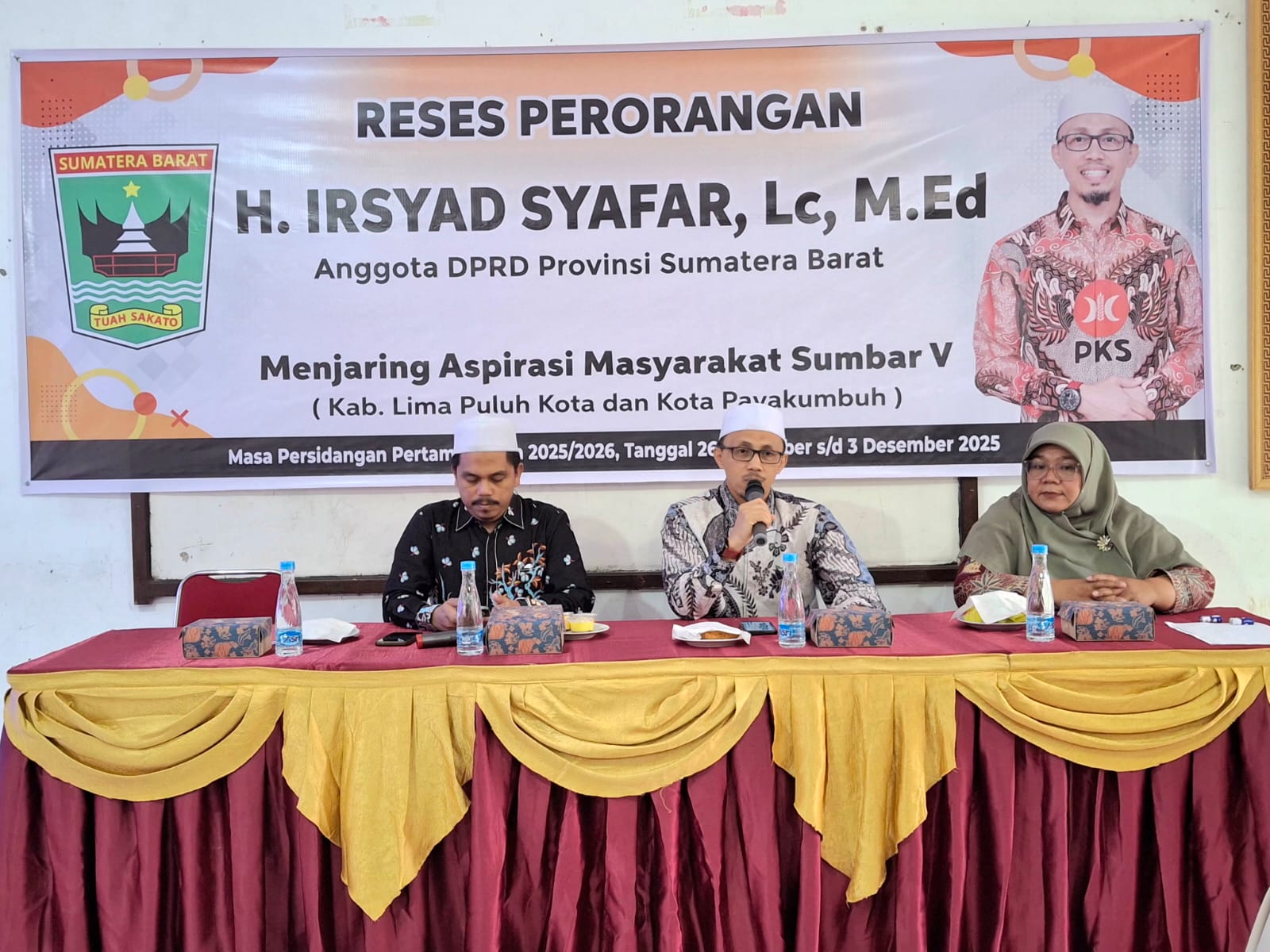 reses-di-akabiluru,-anggota-dprd-sumbar-irsyad-safar-tampung-aspirasi-masyarakat