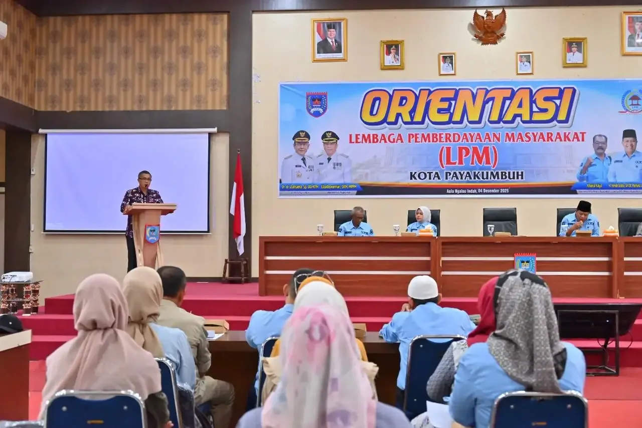 buka-orientasi-lpm,-walikota-payakumbuh-ajak-dukung-pembangunan