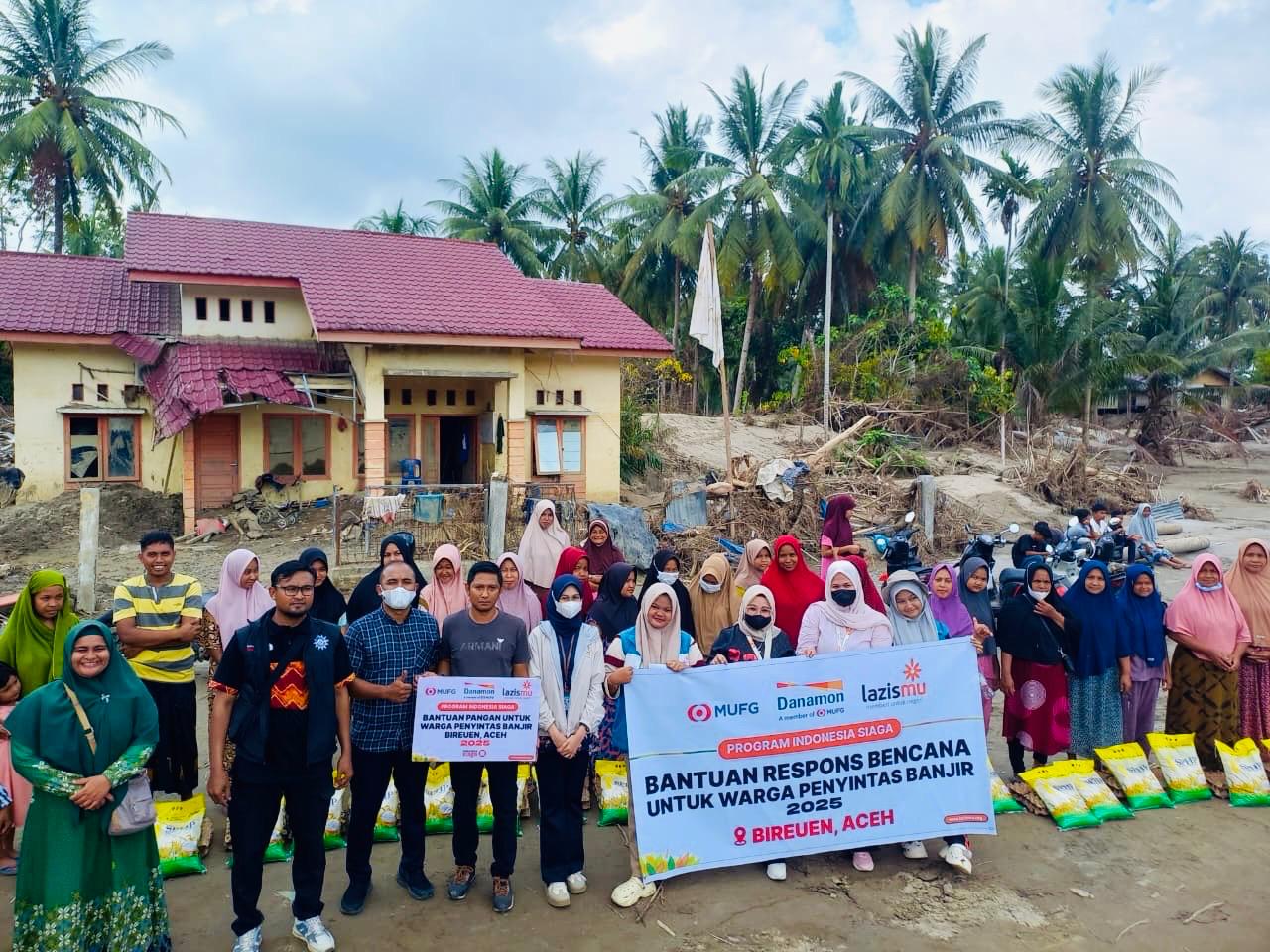 mufg-danamon-jangkau-korban-bencana,-salurkan-bantuan-di-sumatera