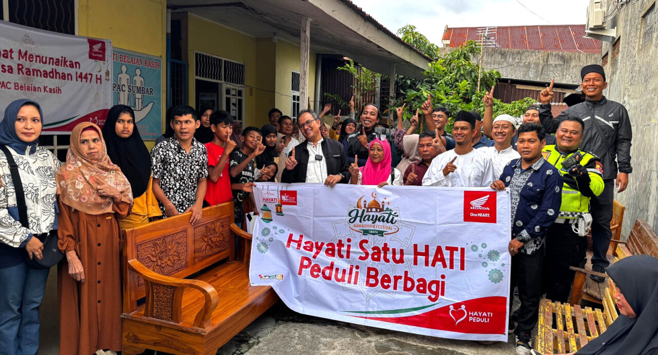 hayati-gelar-aksi-sosial,-santuni-anak-panti-asuhan-ramadan
