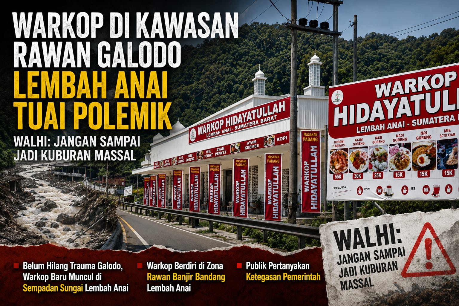 warkop-di-kawasan-rawan-galodo-lembah-anai-tuai-polemik,-walhi:-jangan-sampai-jadi-kuburan-massal