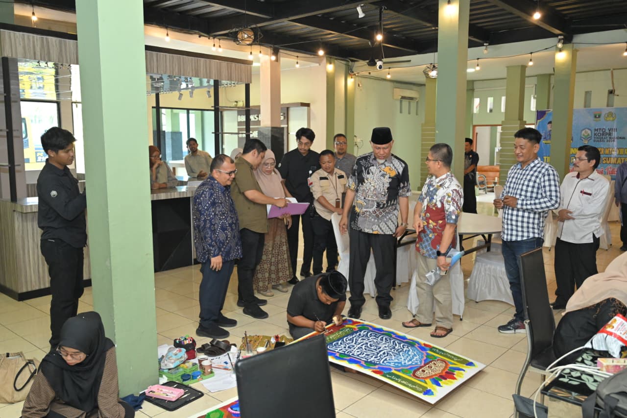 tinjau-tc-kafilah-mtq-korpri,-gubernur-optimistis-sumbar-mampu-pertahankan-juara-nasional