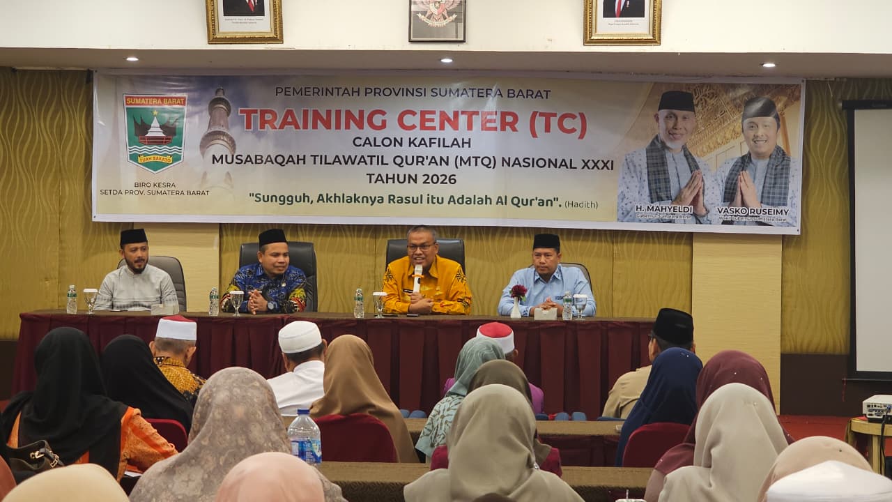 sekda-optimistis-sumbar-tembus-10-besar-mtq-nasional,-targetkan-raih-posisi-5-besar