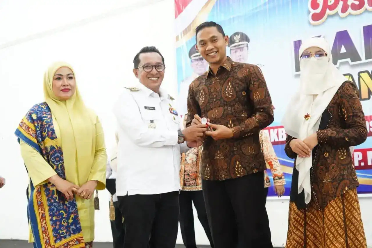 lepas-sambut-kapolres-tanah-datar,-eka-putra-tekankan-sinergitas-dan-keberlanjutan-program
