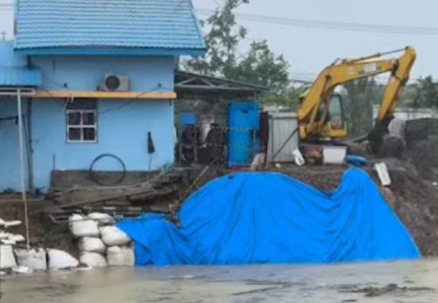 akibat-banjir,-sejumlah-intake-perumda-air-minum-rusak,-pasokan-air-bersih-menurun