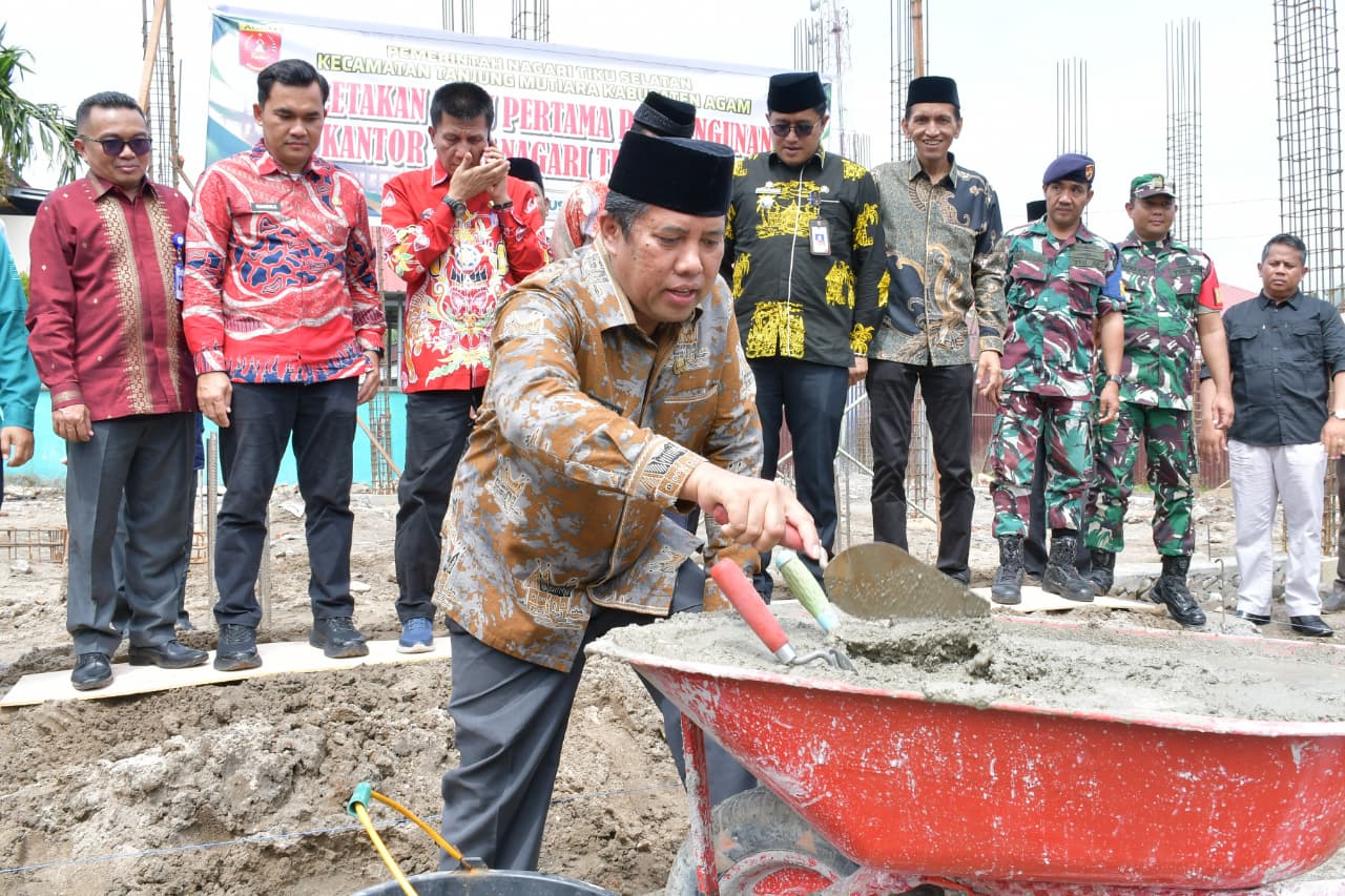 kantor-walnag-tiku-selatan-mulai-dibangun,-sekda-agam:-kebutuhan-tingkatkan-layanan