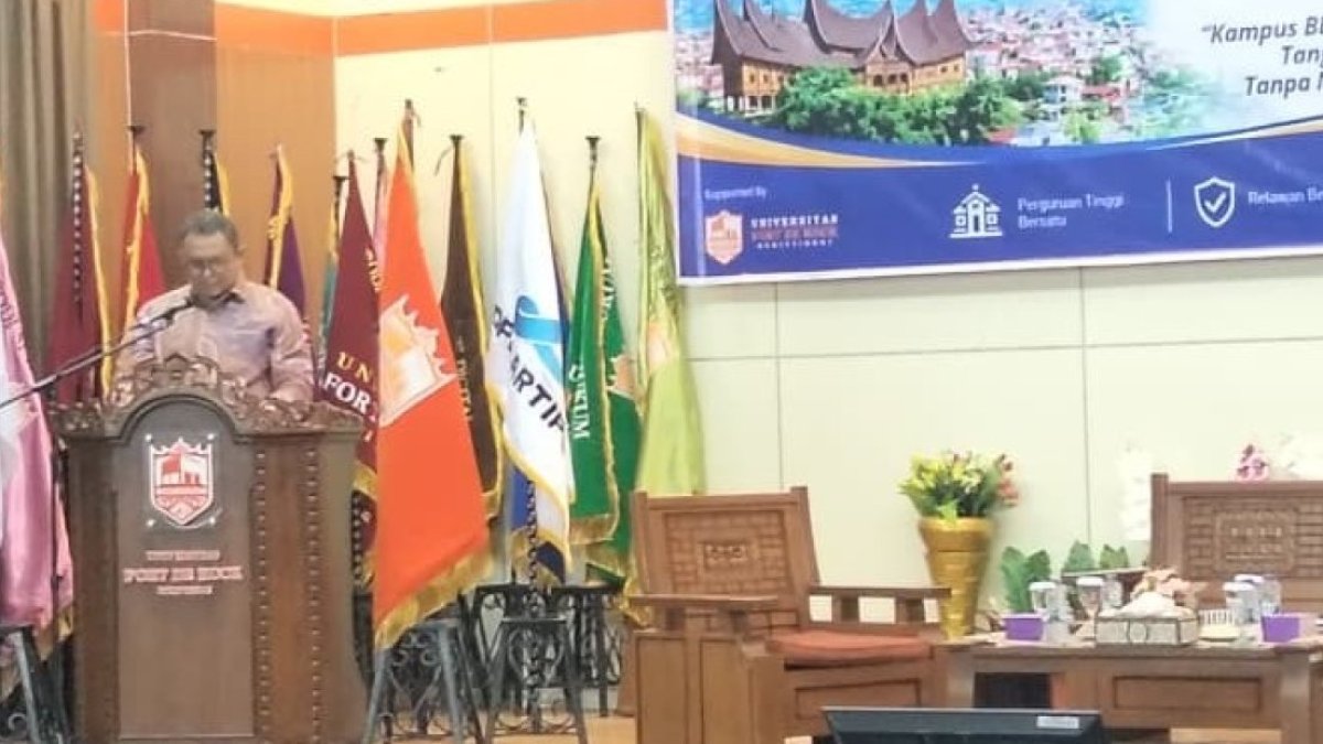 Mursalim mewakili Pemprov Sumbar membuka Munas ARTIPENA ke-IV untuk mendorong kampus sebagai benteng utama pencegahan narkoba